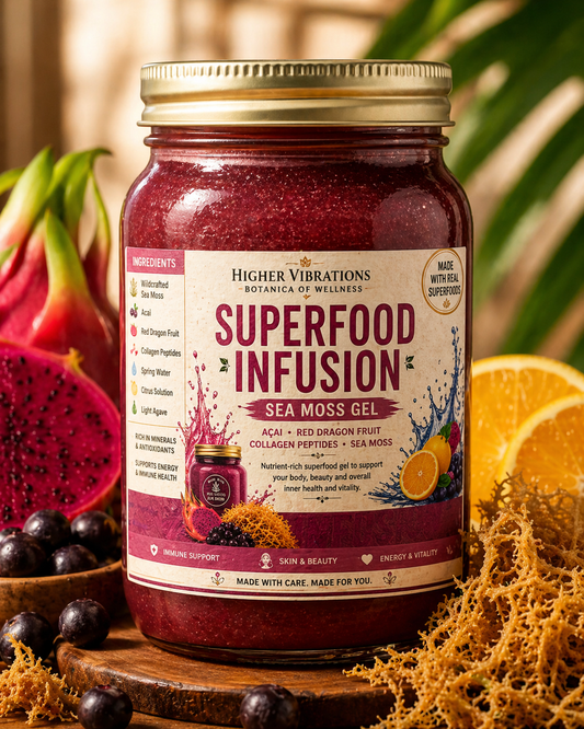 Superfood Infusion Sea Moss Gel 16 oz