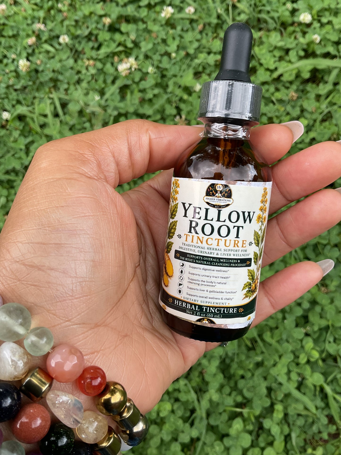 Wildcrafted Yellow Root Tincture 2Oz